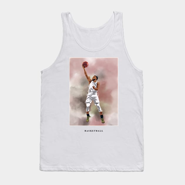 basketball Tank Top by Mousely 